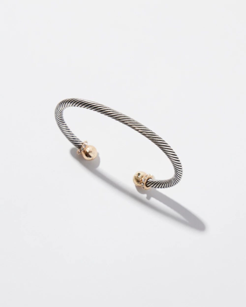 Mixed Metal Cuff Bracelet