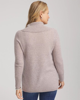 Cowlneck Cashmere Pullover Tunic click to view larger image.