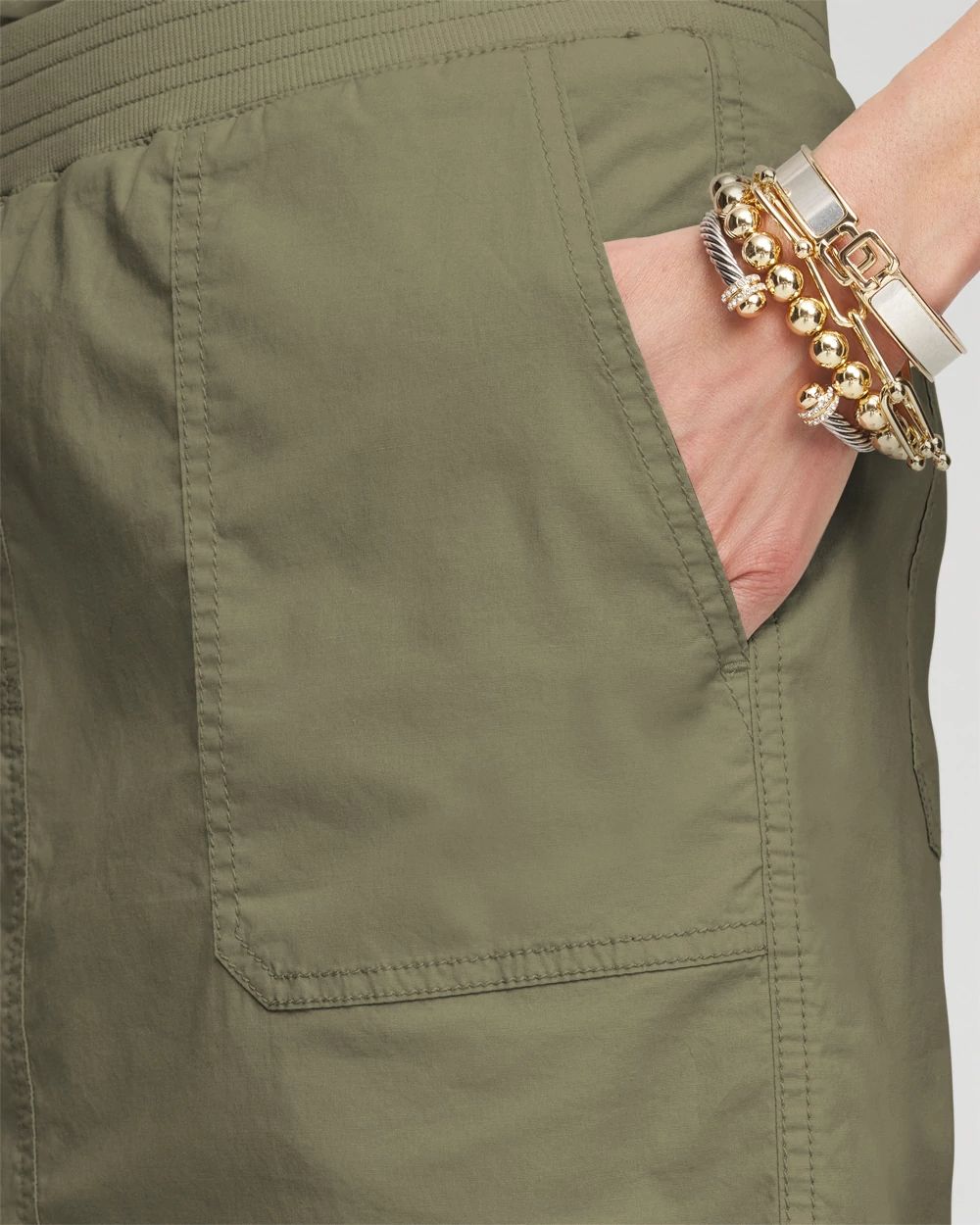 Poplin Skort
