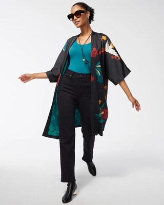 Nature Print Kimono