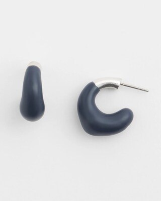 No Droop™ Blue Mini Hoops