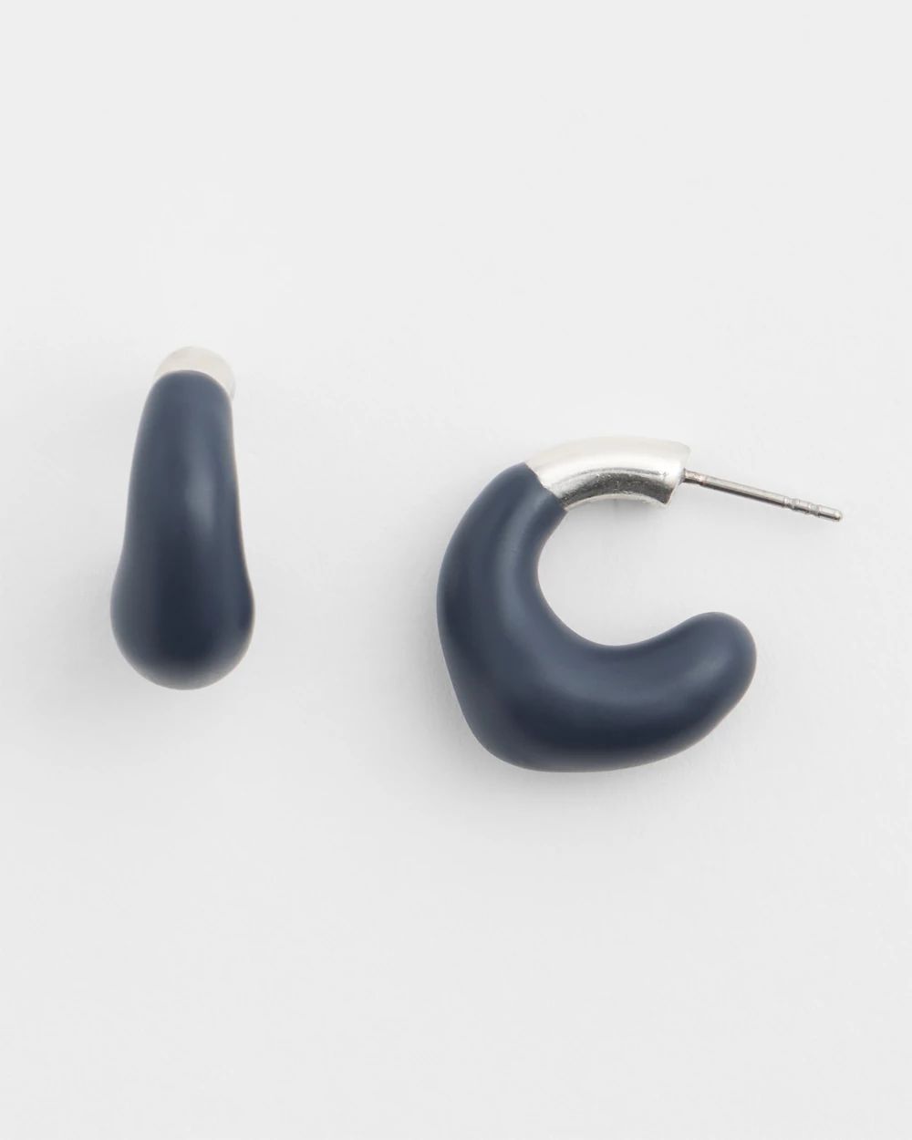 No Droop™ Blue Mini Hoops