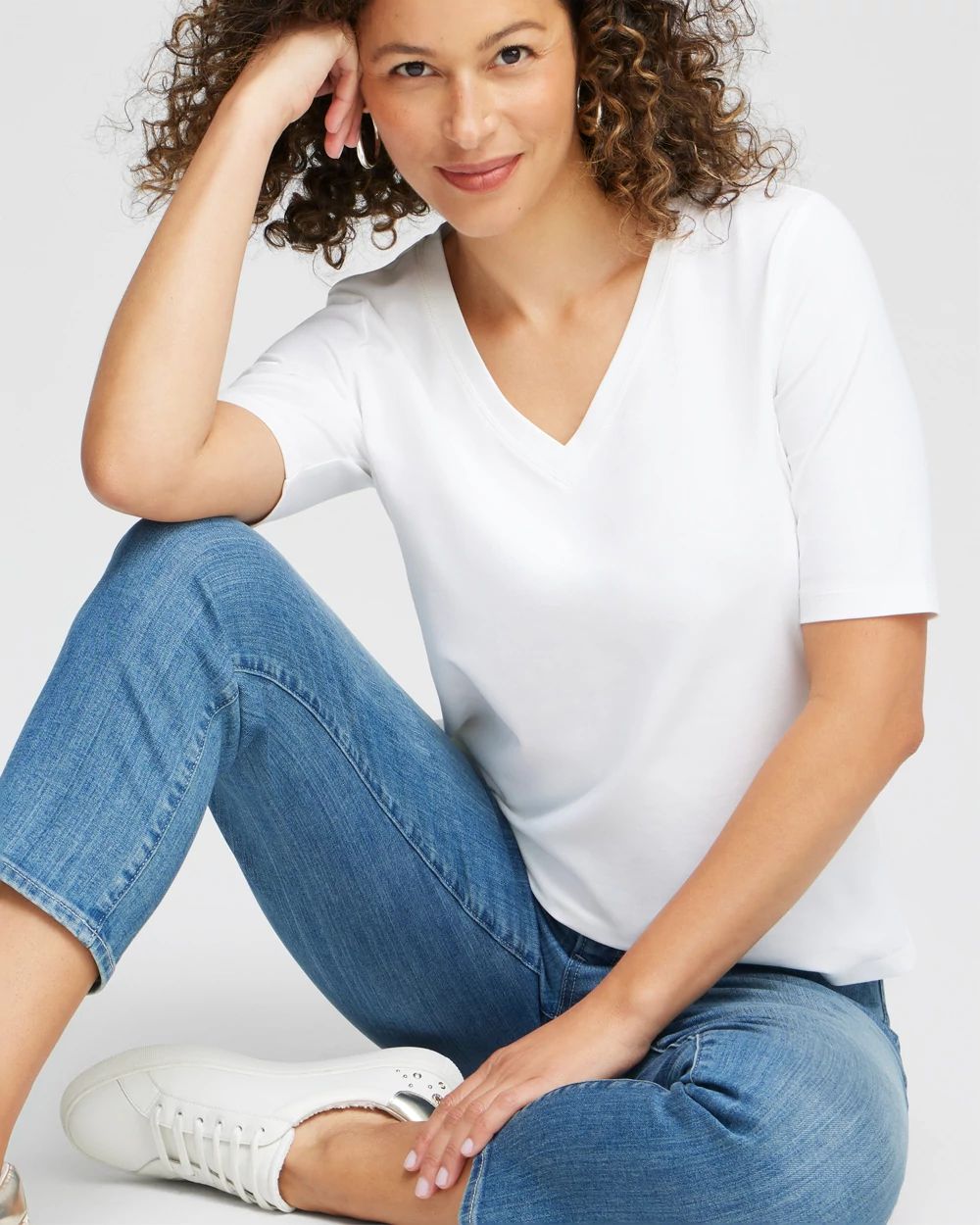 Perfect Elbow Sleeve Tee