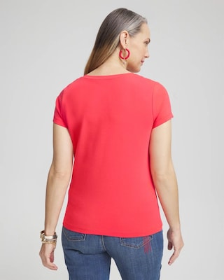 V-neck Perfect Tee click to view larger image.
