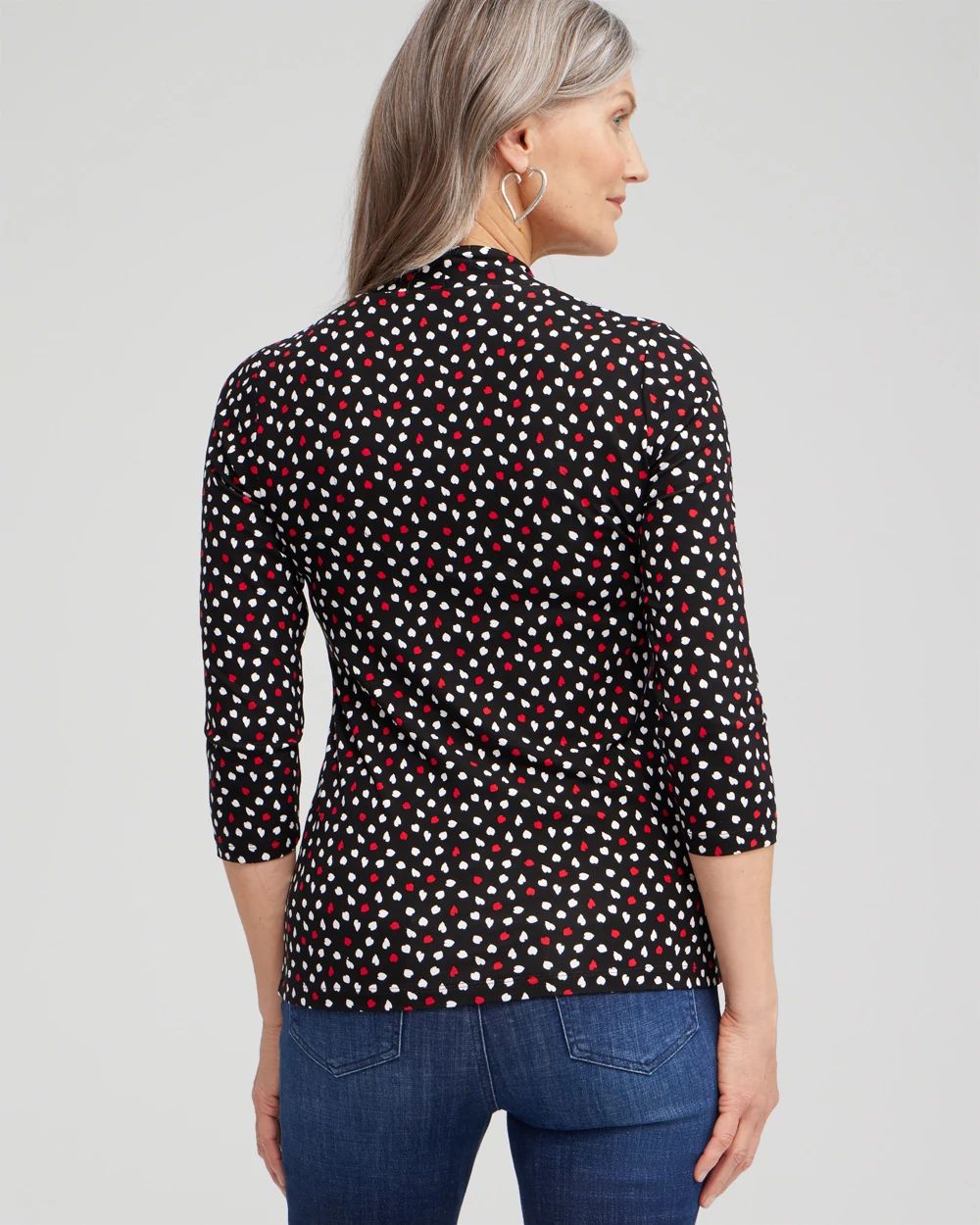 Touch of Cool™ Heart Print Tee