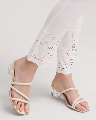 Brigitte Eyelet Ankle Pants click to view larger image.