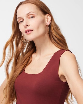 Contour Cotton™ Square Neck Tank