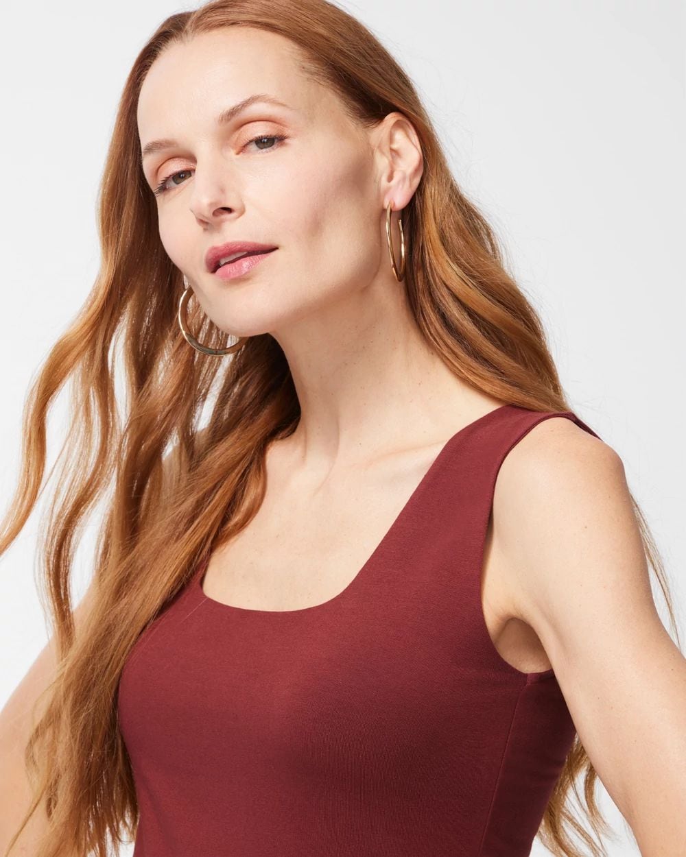 Contour Cotton™ Square Neck Tank