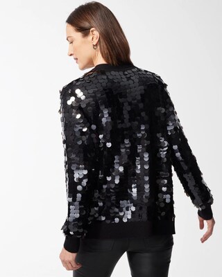 Sequin Cardigan Sweater