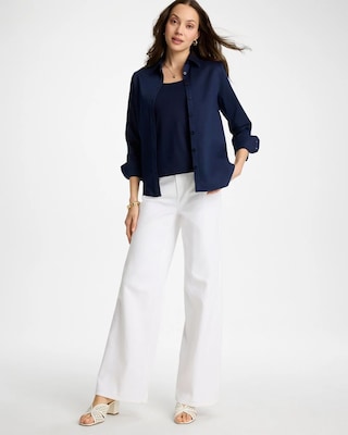 No Iron™ Stretch Shirt click to view larger image.