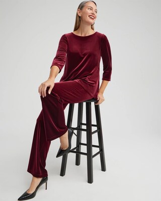 Travelers Collection Velvet Tunic