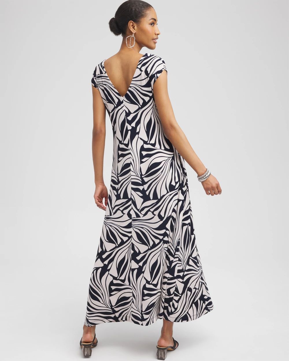 Travelers™ Floral V-Back Maxi Dress