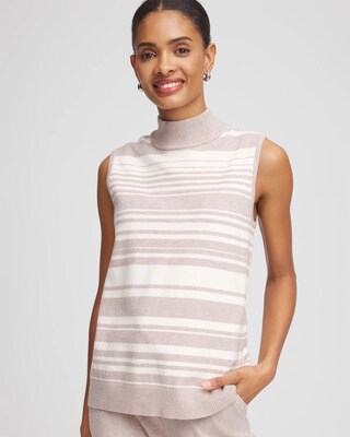 Zenergy® Luxe Cashmere-Blend Cap-sleeve Top