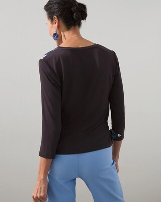 Touch of Cool Side Tie Tee