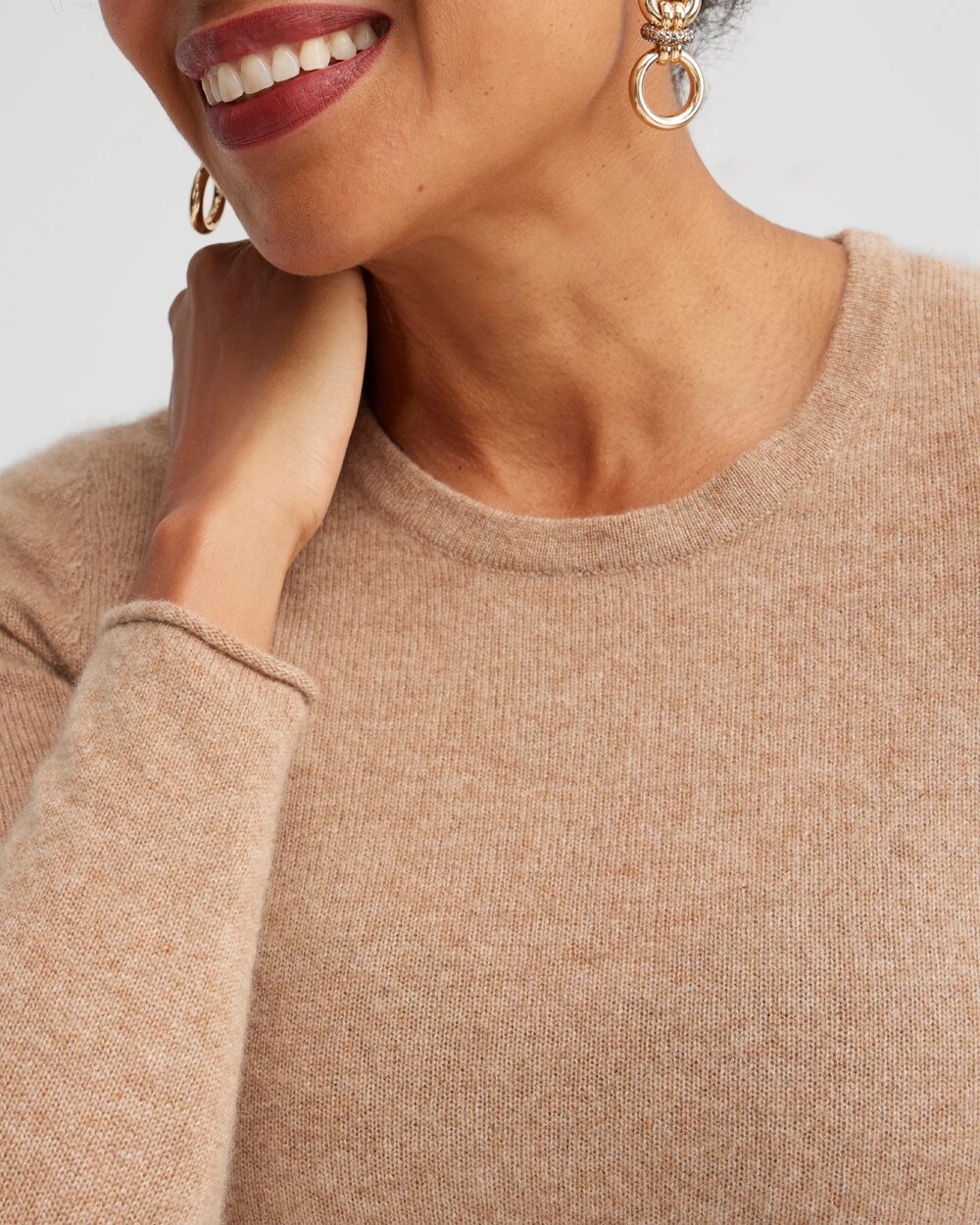 Cashmere Crew Neck Sweater