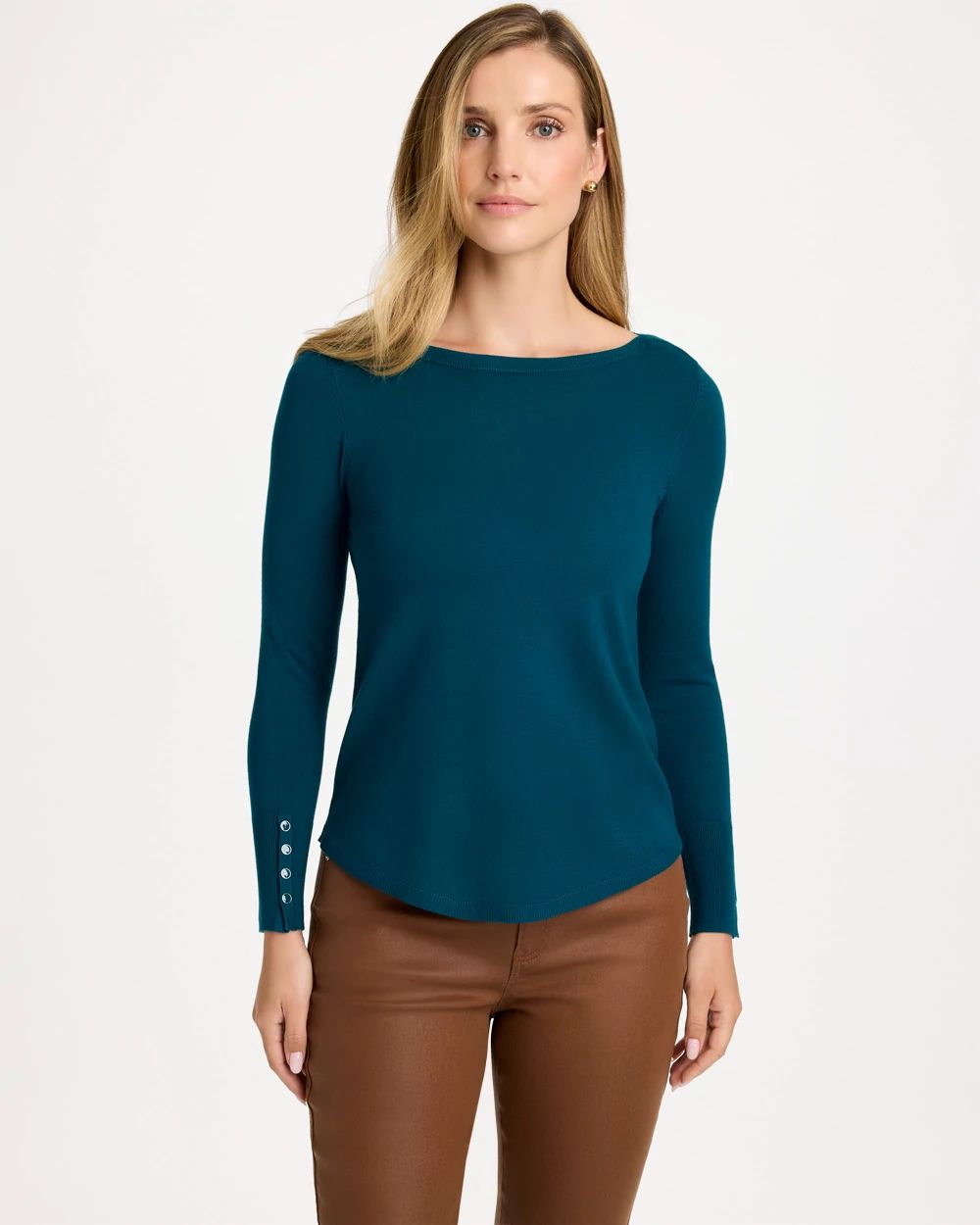 Ella Bateau Pullover Sweater