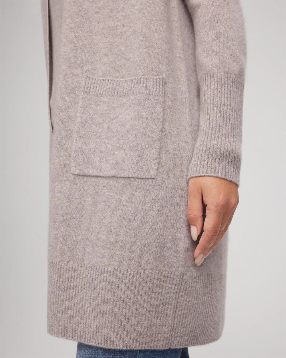 Cashmere Duster Cardigan click to view larger image.