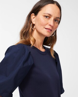 Zenergy French Terry Blouson Dress