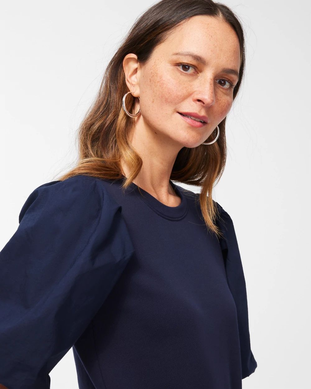 Zenergy French Terry Blouson Dress