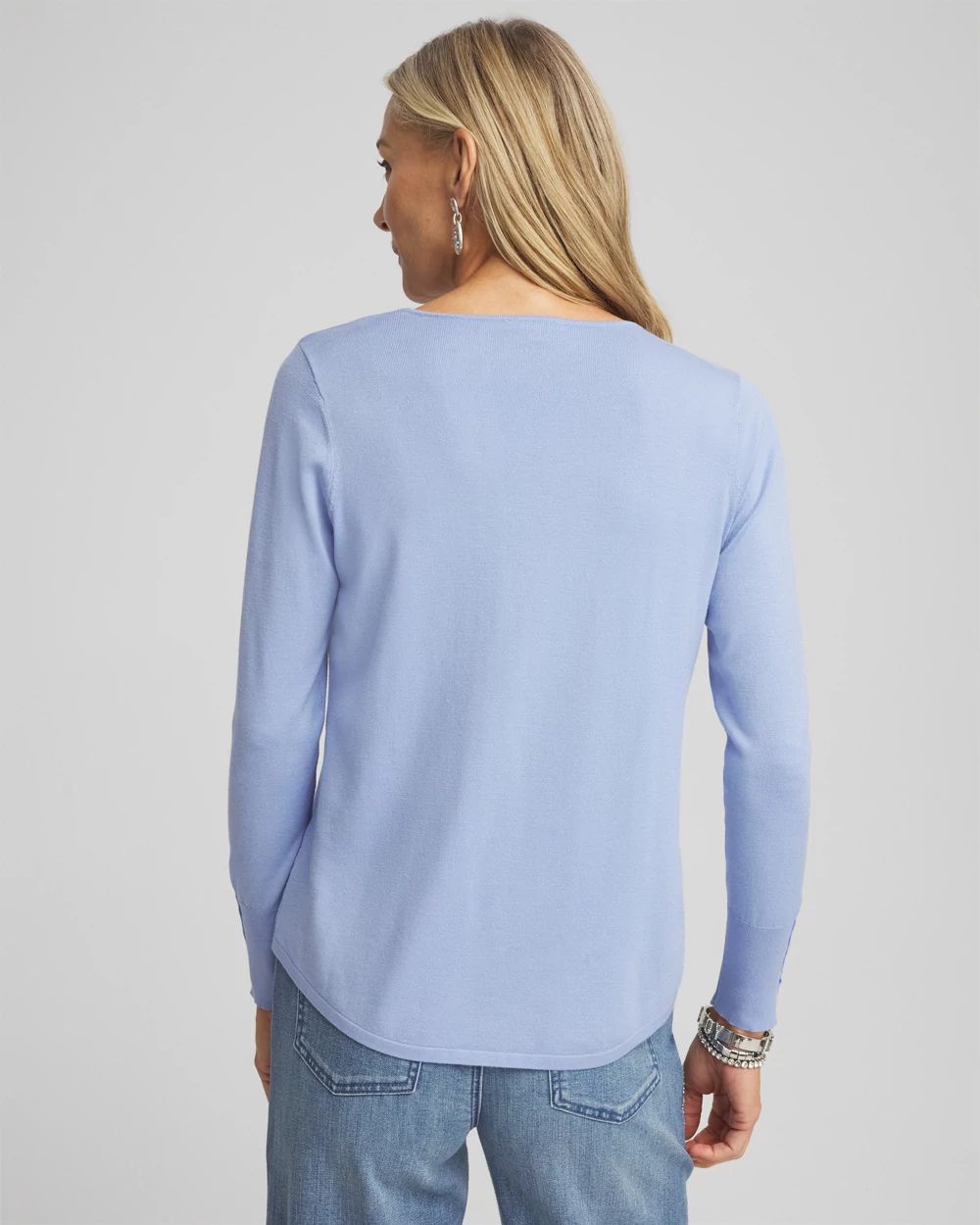V-Neck Pullover Sweater