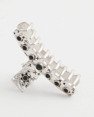 Onyx Jaw Hair Clip click to view larger image.