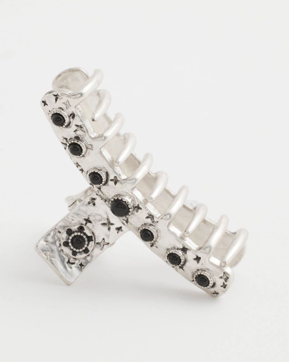 Onyx Jaw Hair Clip