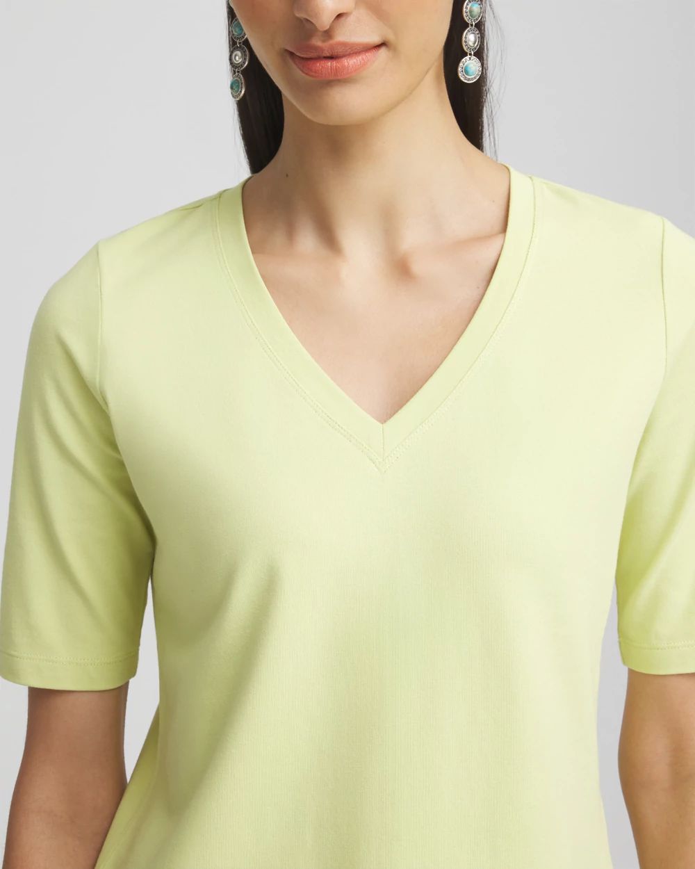 Elbow-Sleeve Perfect Tee click to view larger image.