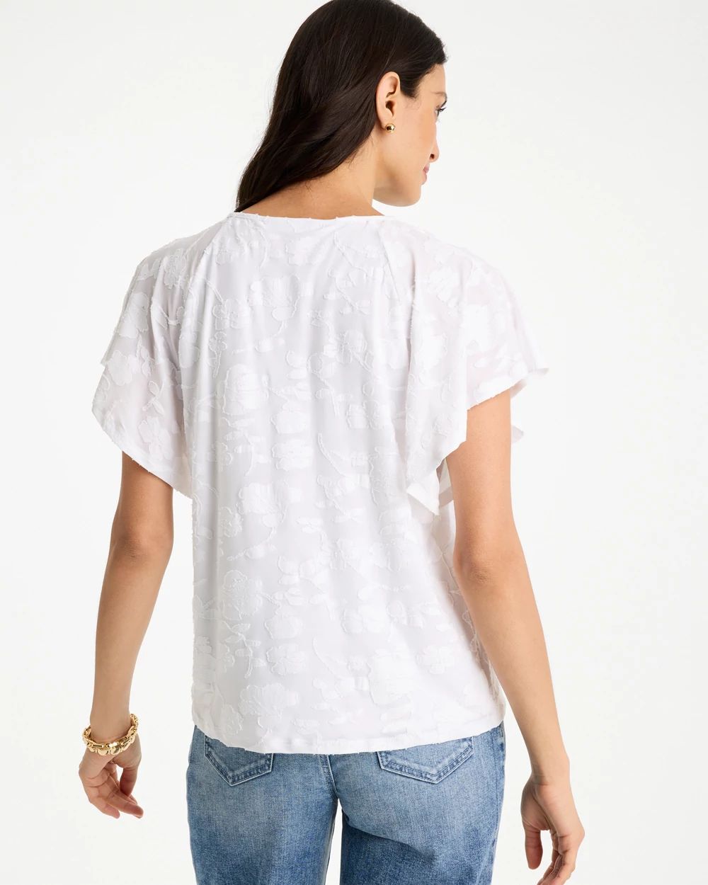 Burnout Floral Tee click to view larger image.