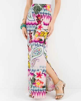 Ikat Maxi Skirt