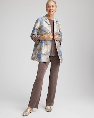Travelers™ Collection Watercolor Jacquard Jacket click to view larger image.