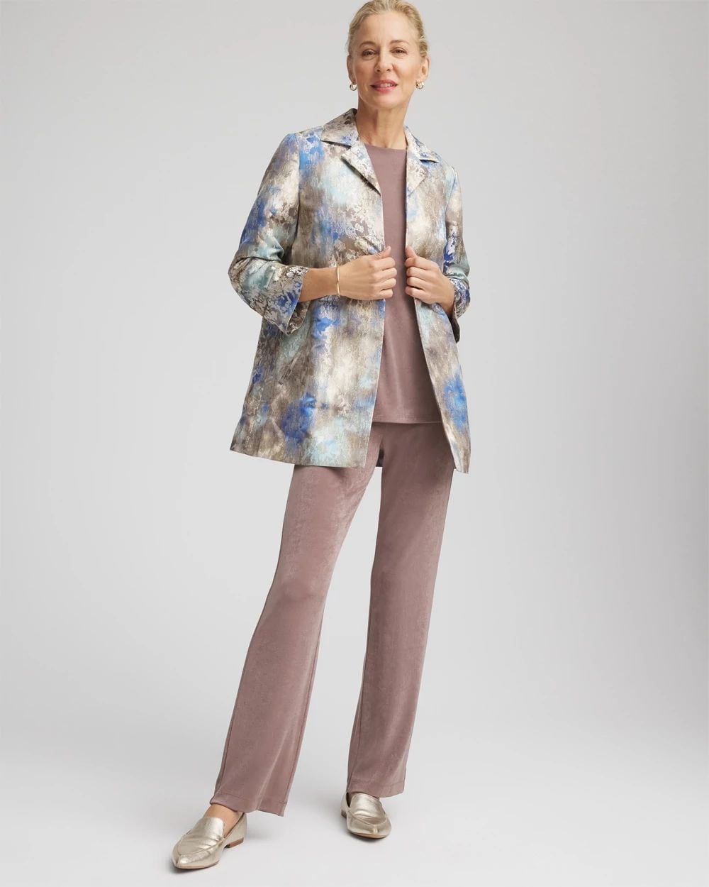 Travelers™ Collection Watercolor Jacquard Jacket