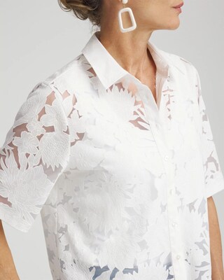 Burnout Collared Shirt
