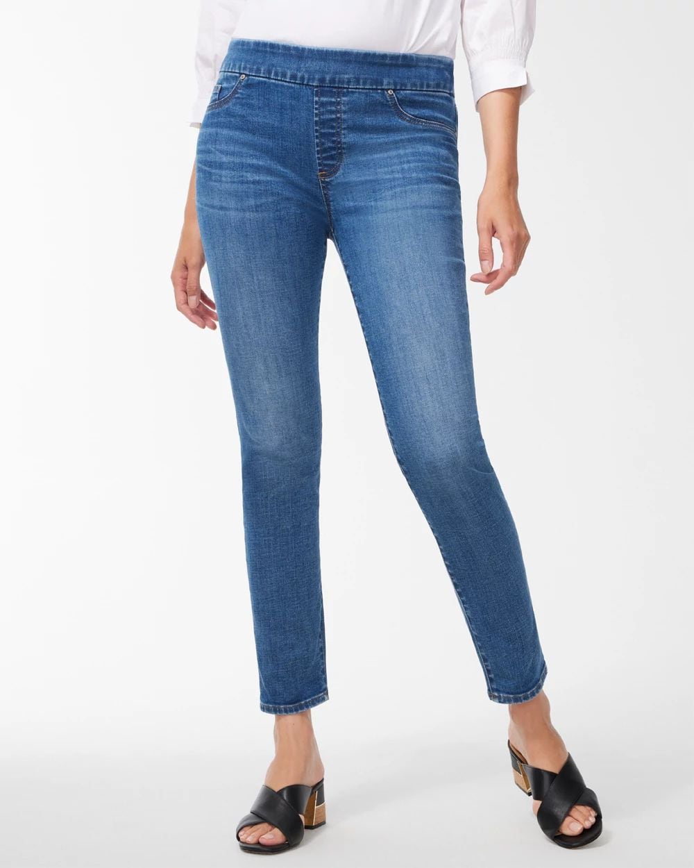 Petite Pull-On Ankle Jeggings