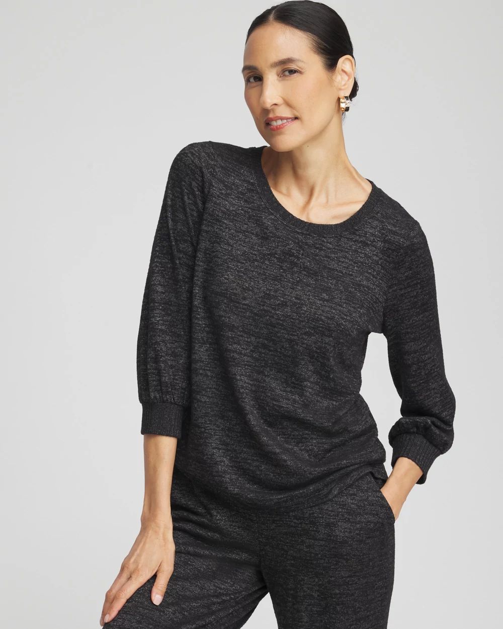 Zenergy® Soft Essentials 3/4 Sleeve Top