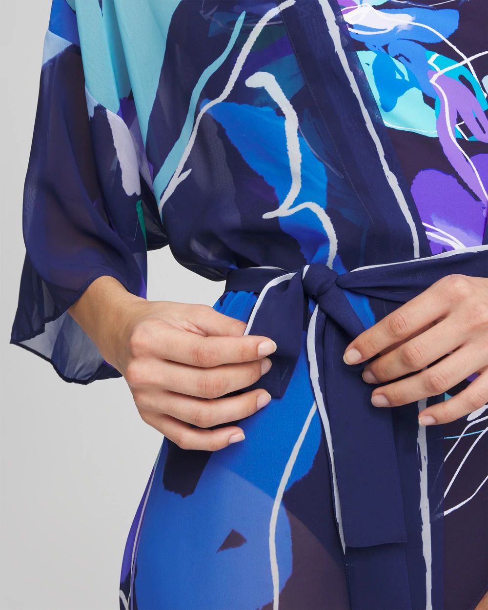 Gottex Water Lily Kimono