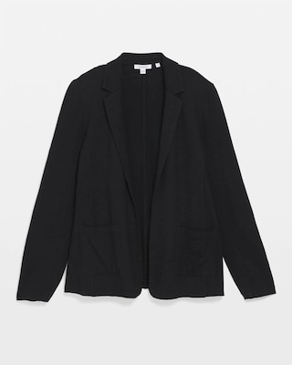 Slub Knit Blazer click to view larger image.