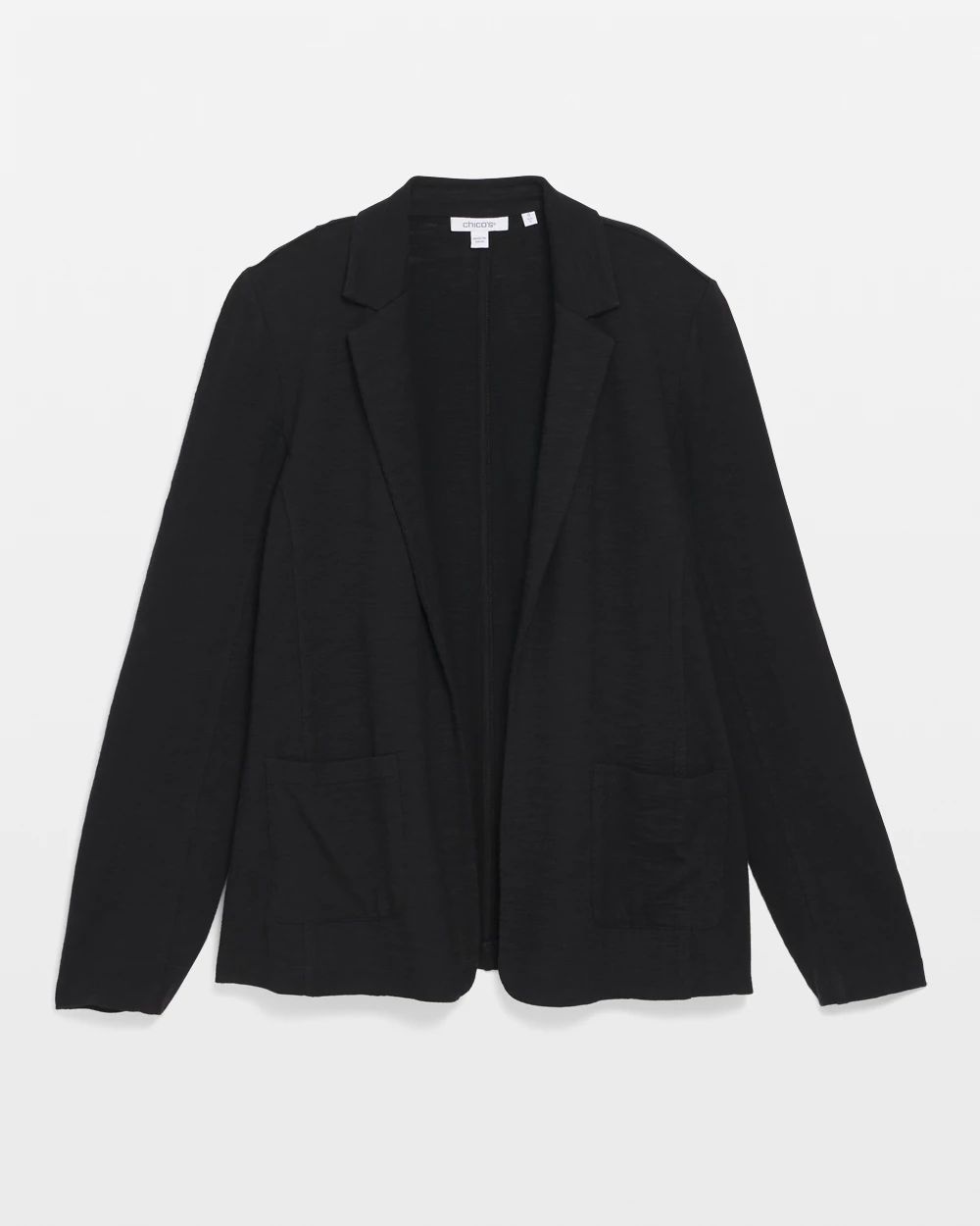 Slub Knit Blazer