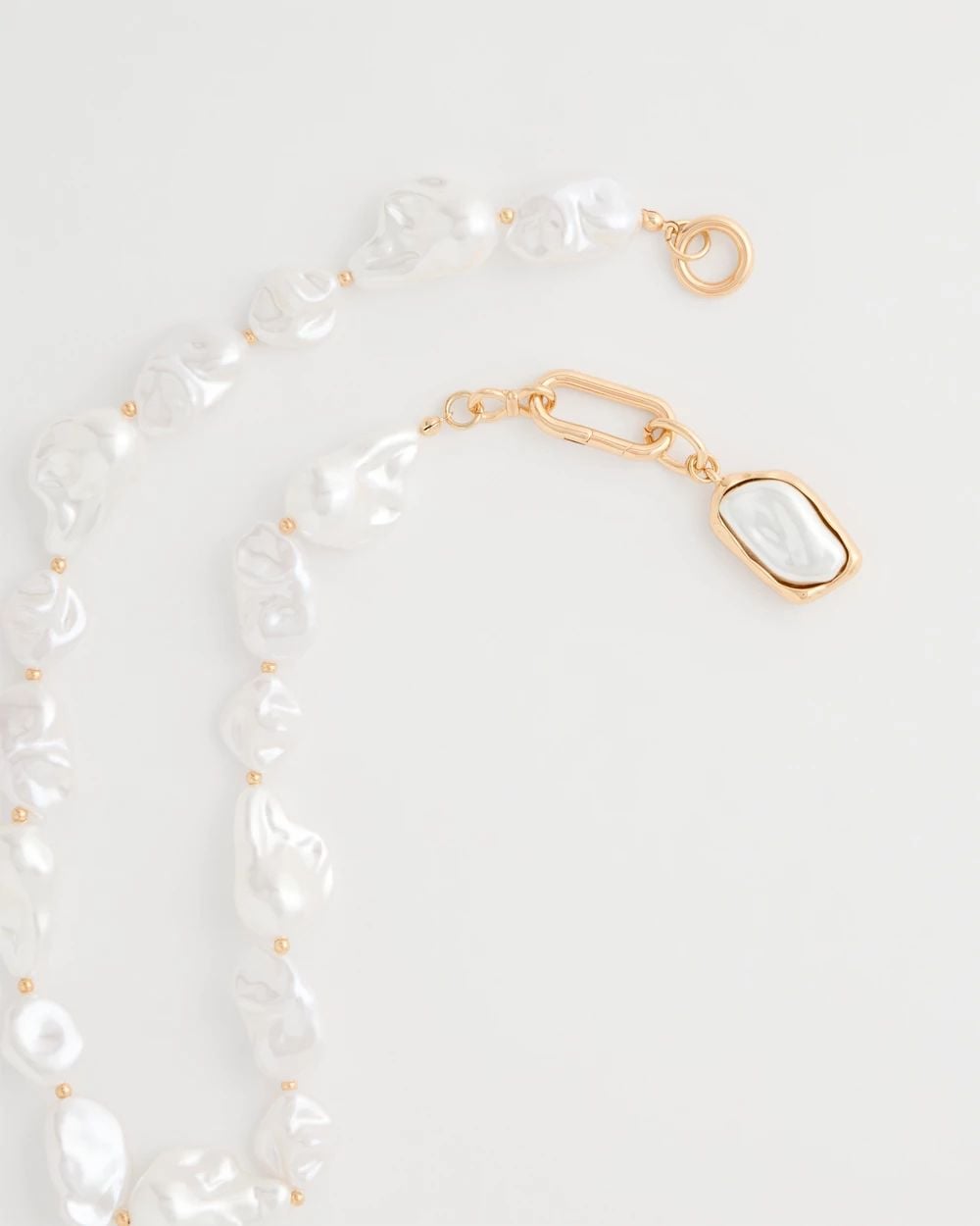 Siren Faux Pearl Y-Necklace click to view larger image.