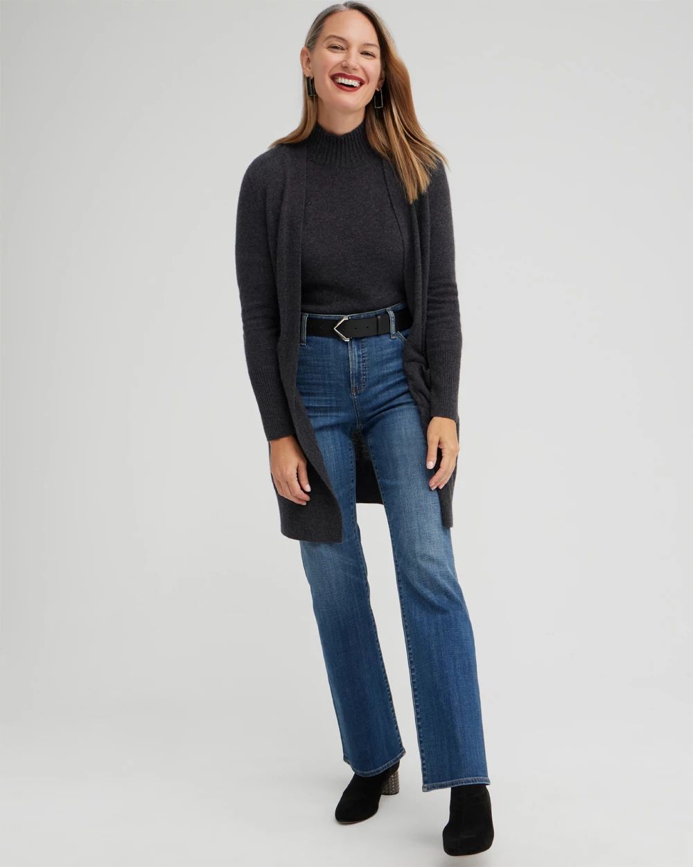 Cashmere Duster Cardigan Sweater