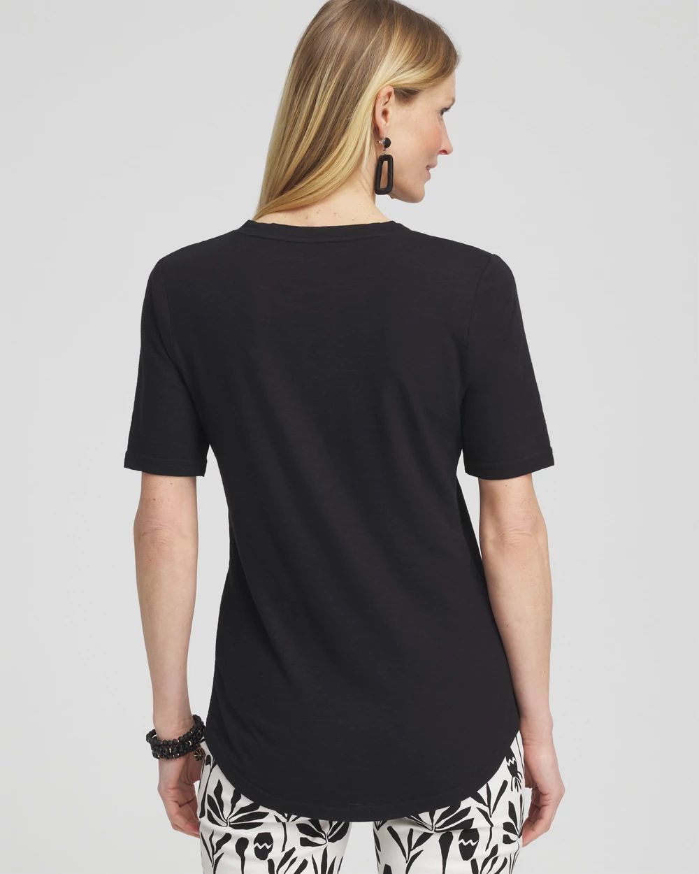 Notch Neck Tee