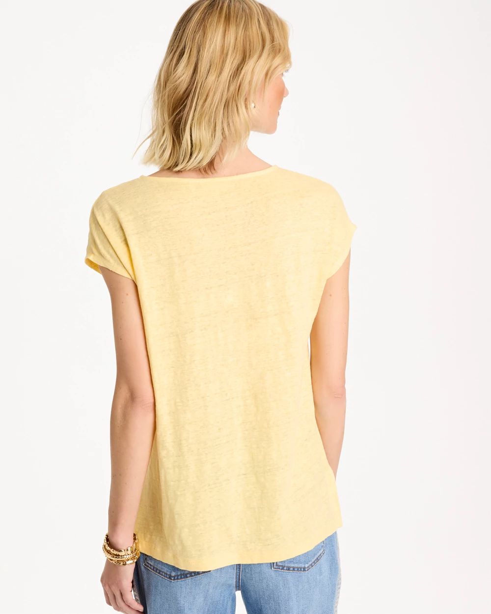 Linen Dolman Tee click to view larger image.