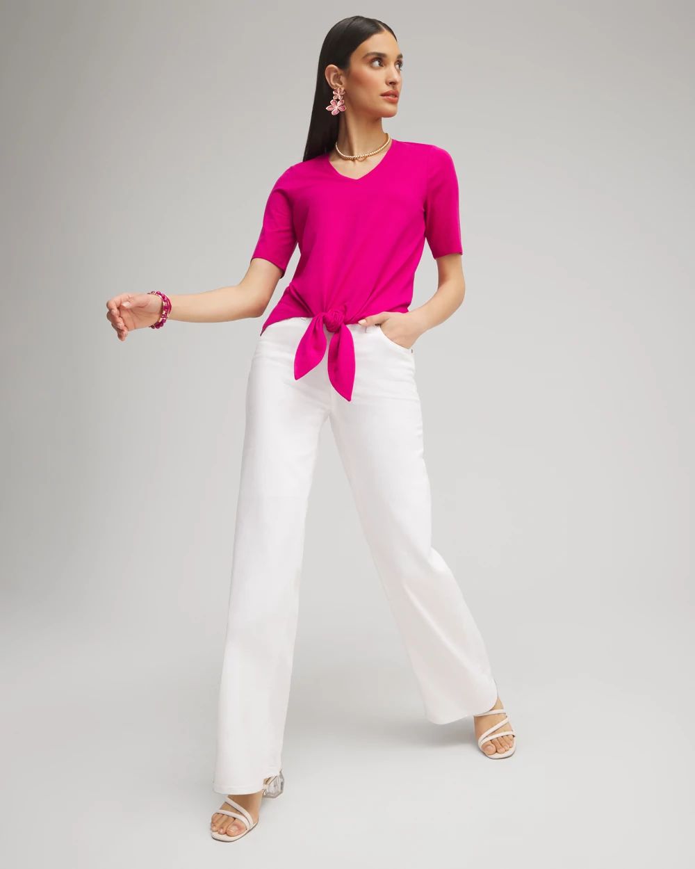 Tie-Front Top