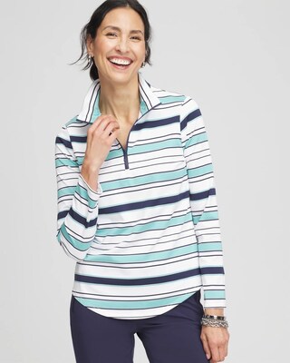 Zenergy® UPF Mockneck Half-Zip Pullover