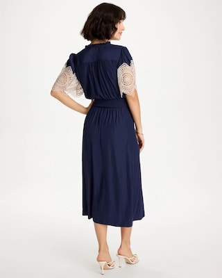 Sea Island Crinkled Maxi Dress click to view larger image.