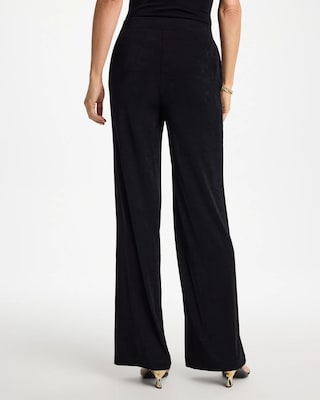 Petite Travelers™ Wide-Leg Pocket Pants click to view larger image.