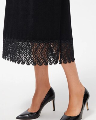Travelers Lace Hem Maxi Dress