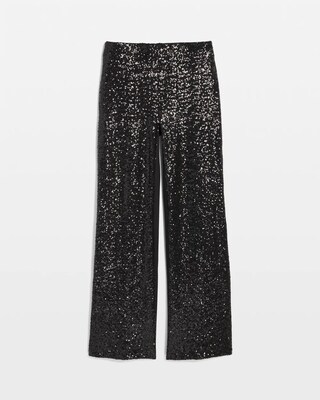 Juliet Sequin Wide Leg Pant click to view larger image.