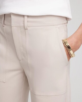 Petite Emme Straight Ankle Pants click to view larger image.