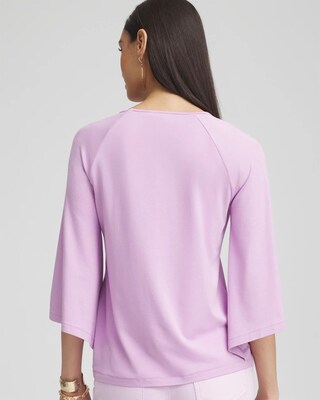 Touch of Cool™ Angel-Sleeved Blouse click to view larger image.