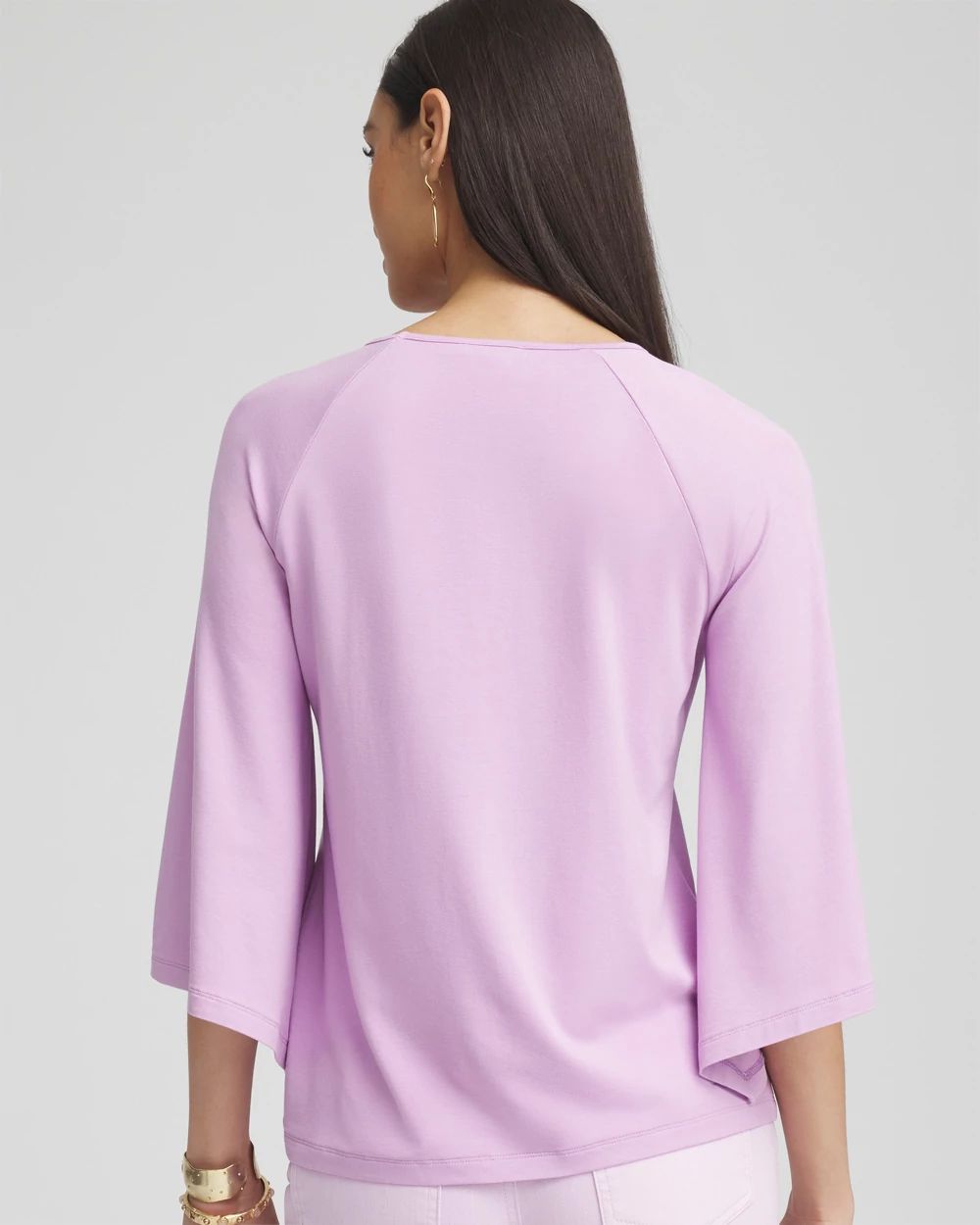 Touch of Cool™ Angel-Sleeved Blouse